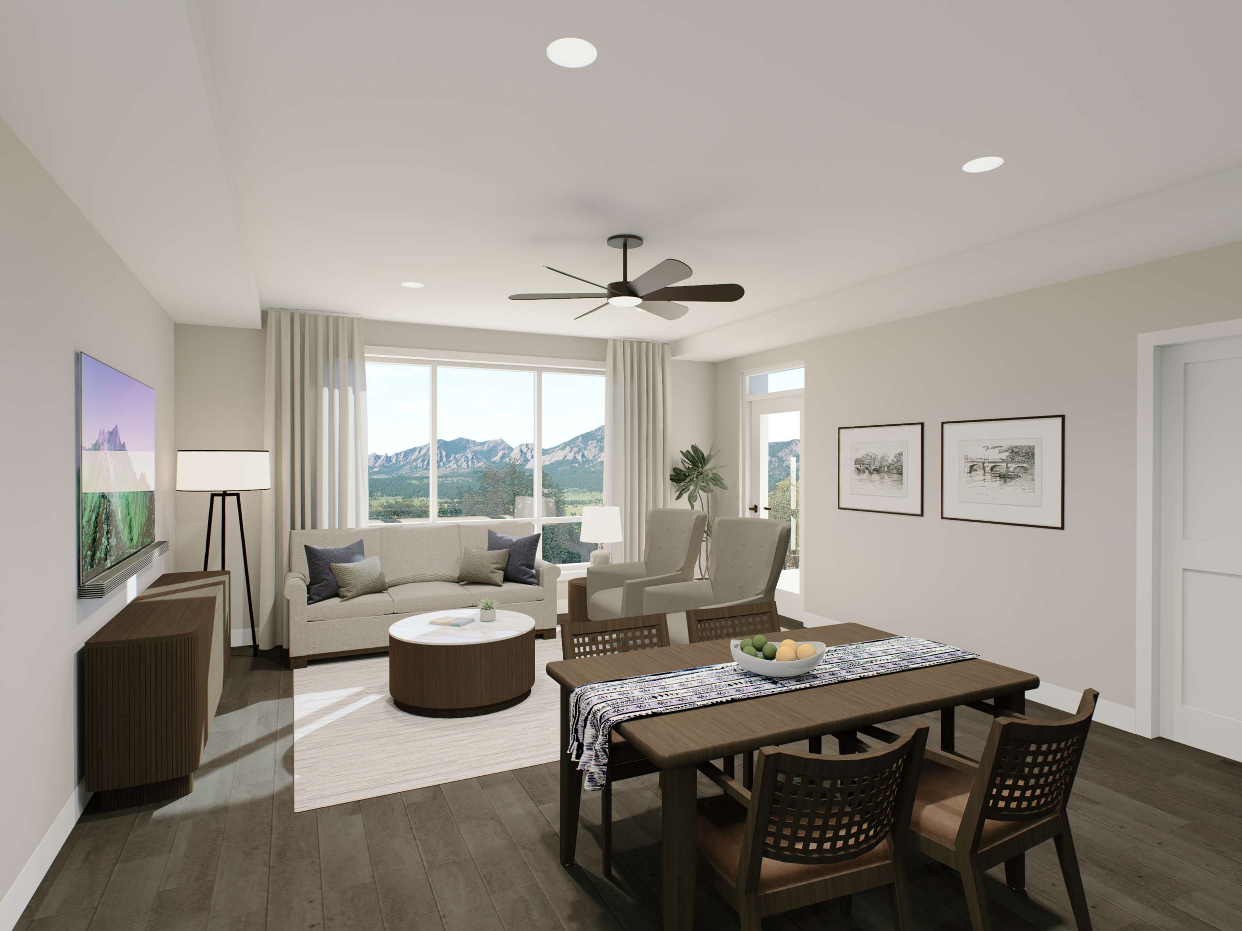 Apartment Living Room